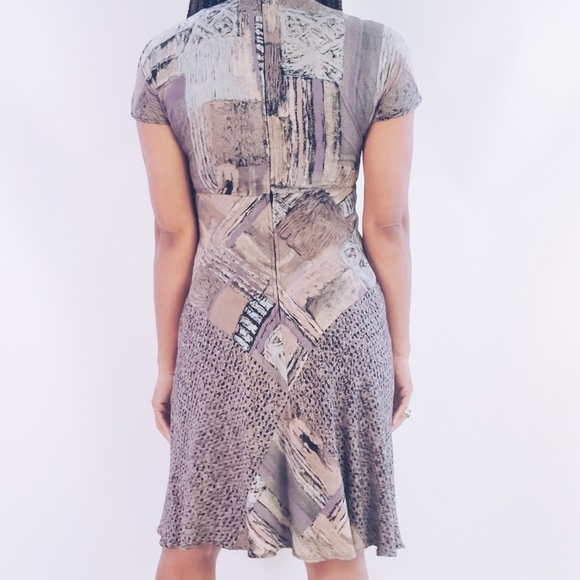 Vintage Pastel Printed Dress - Picture 3 of 6